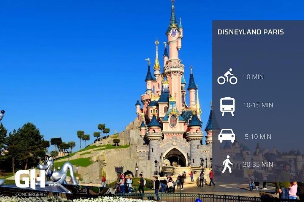 Le Cosyland - Studio Disneyland - Wifi Монтеврен Екстер'єр фото